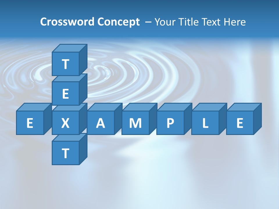Digital Blue Purity PowerPoint Template