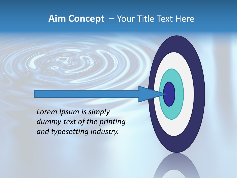 Digital Blue Purity PowerPoint Template