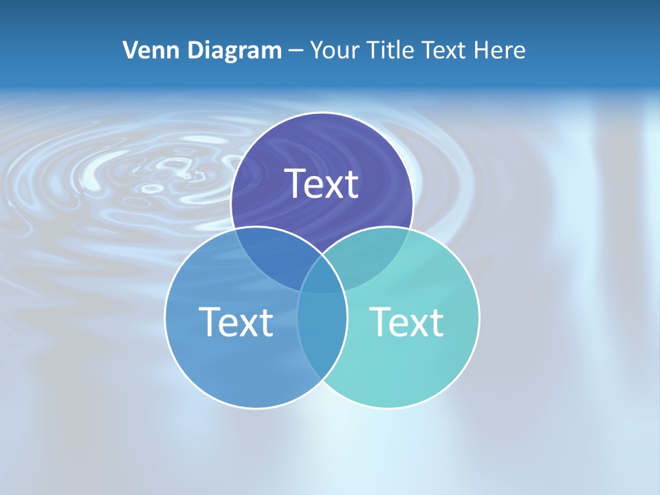 Digital Blue Purity PowerPoint Template