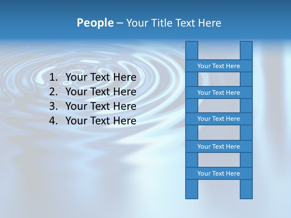 Digital Blue Purity PowerPoint Template