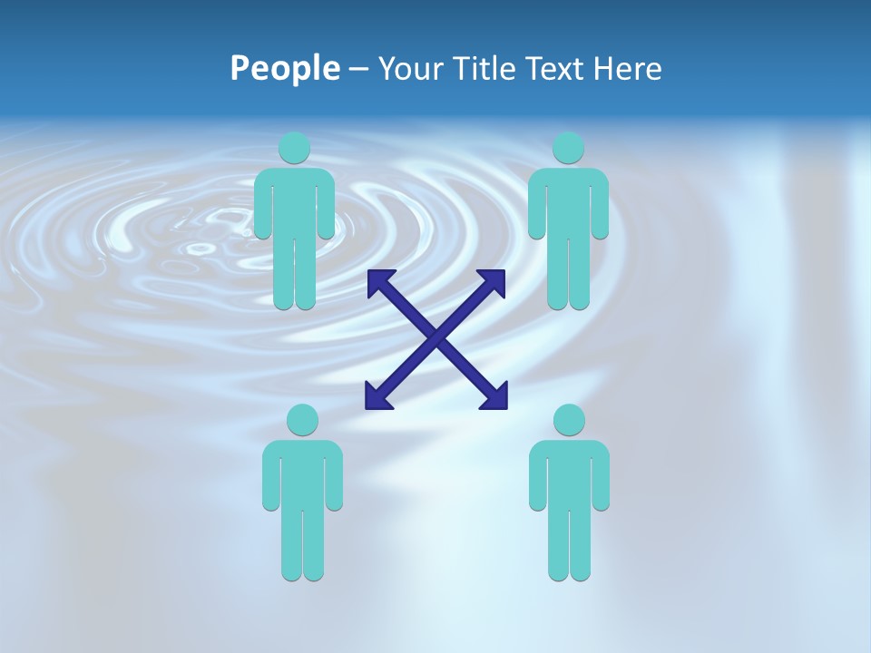 Digital Blue Purity PowerPoint Template