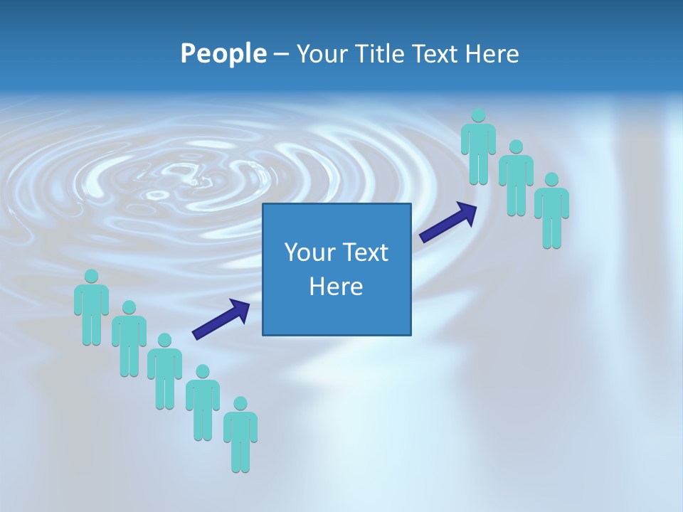 Digital Blue Purity PowerPoint Template