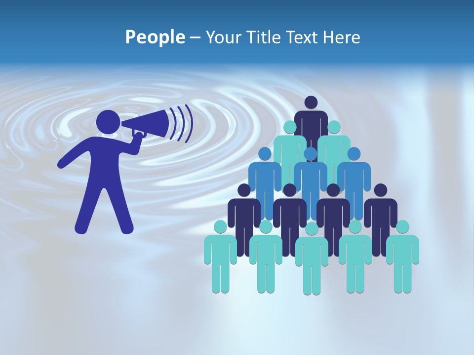 Digital Blue Purity PowerPoint Template