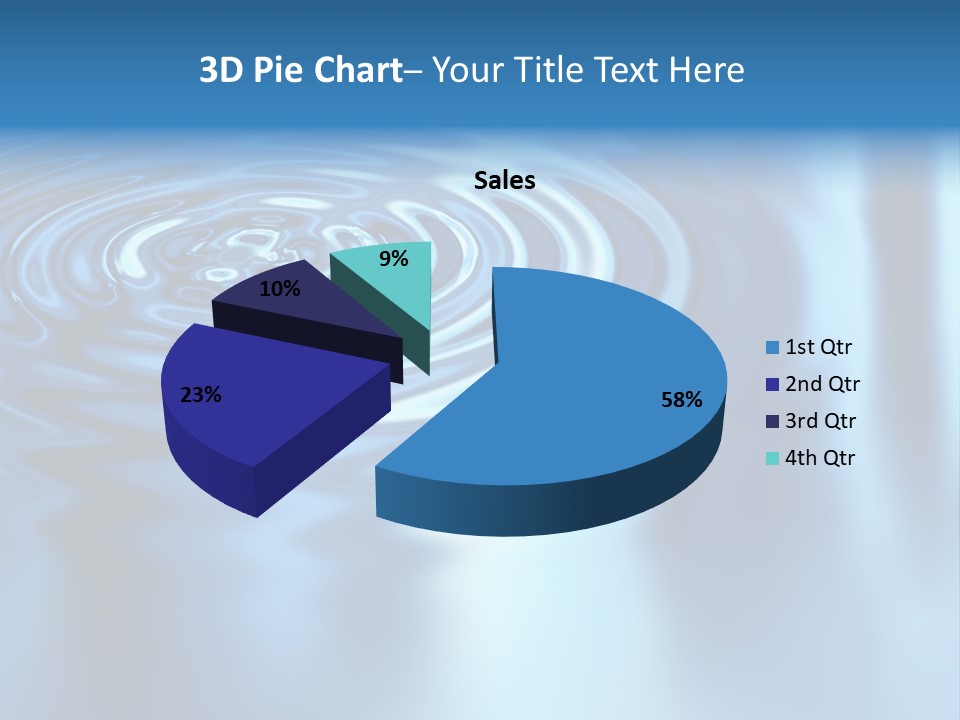 Digital Blue Purity PowerPoint Template