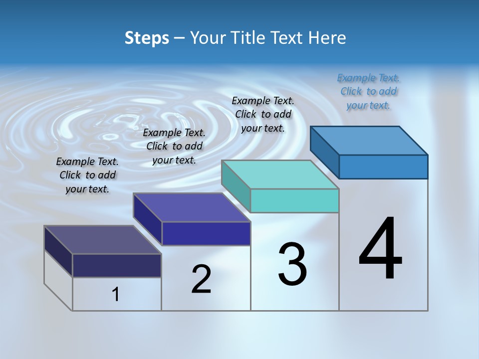 Digital Blue Purity PowerPoint Template