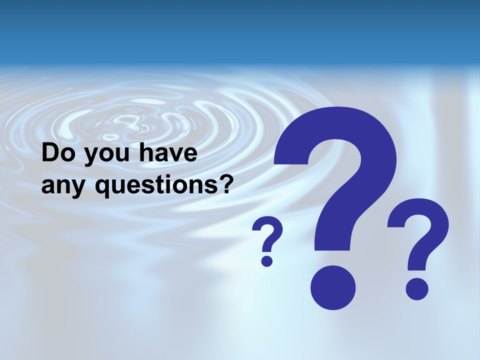 Digital Blue Purity PowerPoint Template