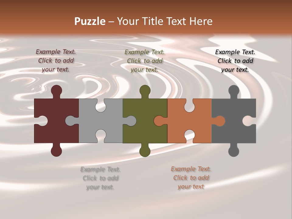 Natural Mask Lava PowerPoint Template