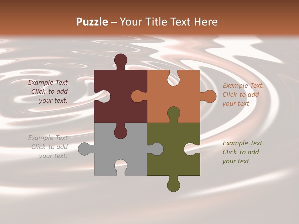 Natural Mask Lava PowerPoint Template