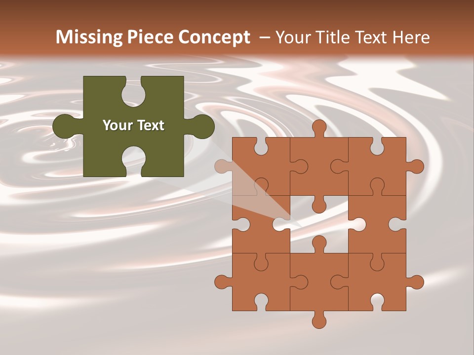 Natural Mask Lava PowerPoint Template