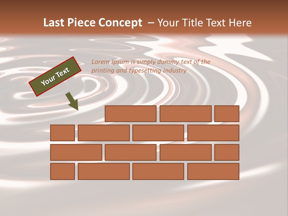 Natural Mask Lava PowerPoint Template