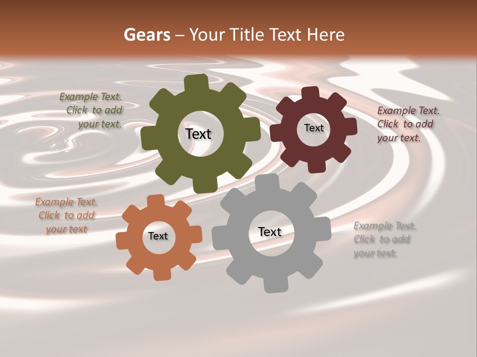 Natural Mask Lava PowerPoint Template