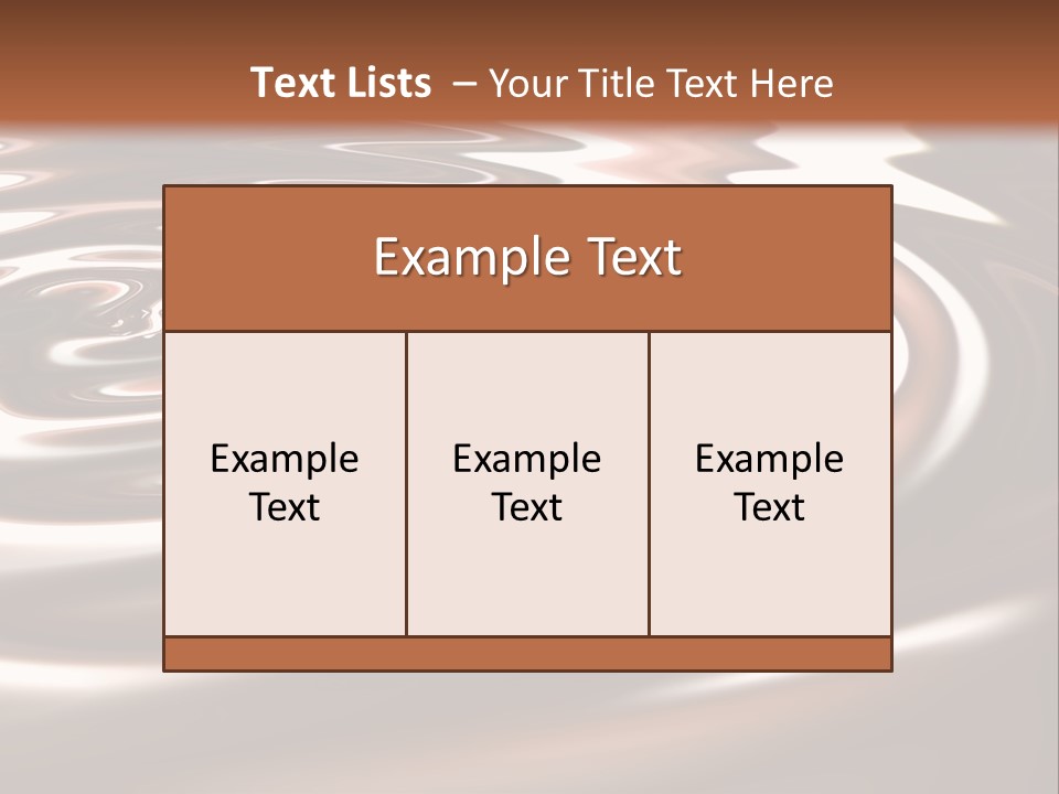 Natural Mask Lava PowerPoint Template