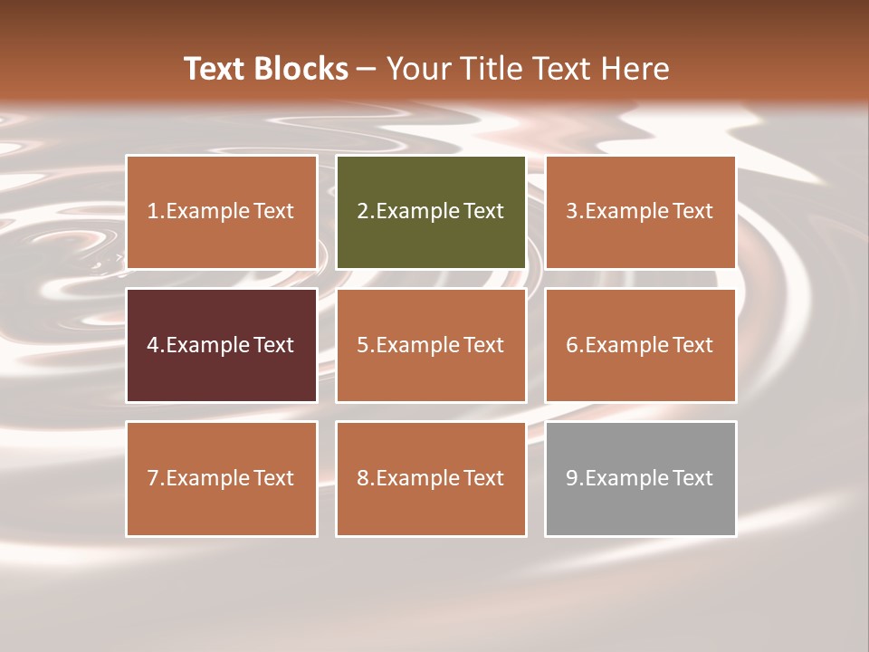 Natural Mask Lava PowerPoint Template