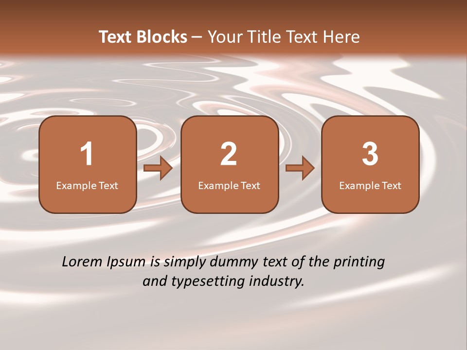 Natural Mask Lava PowerPoint Template