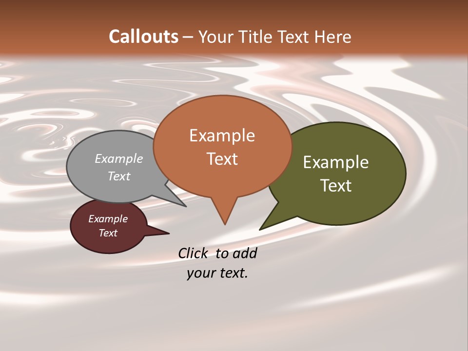 Natural Mask Lava PowerPoint Template