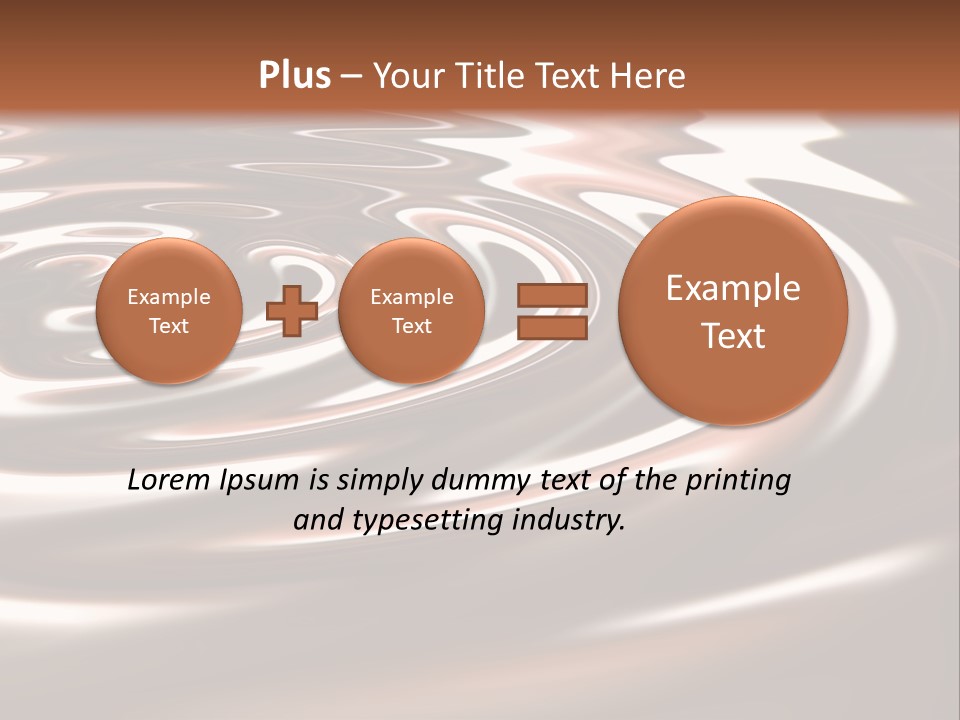 Natural Mask Lava PowerPoint Template