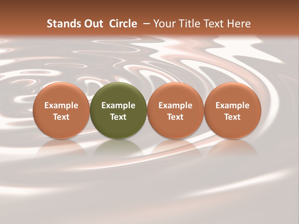 Natural Mask Lava PowerPoint Template