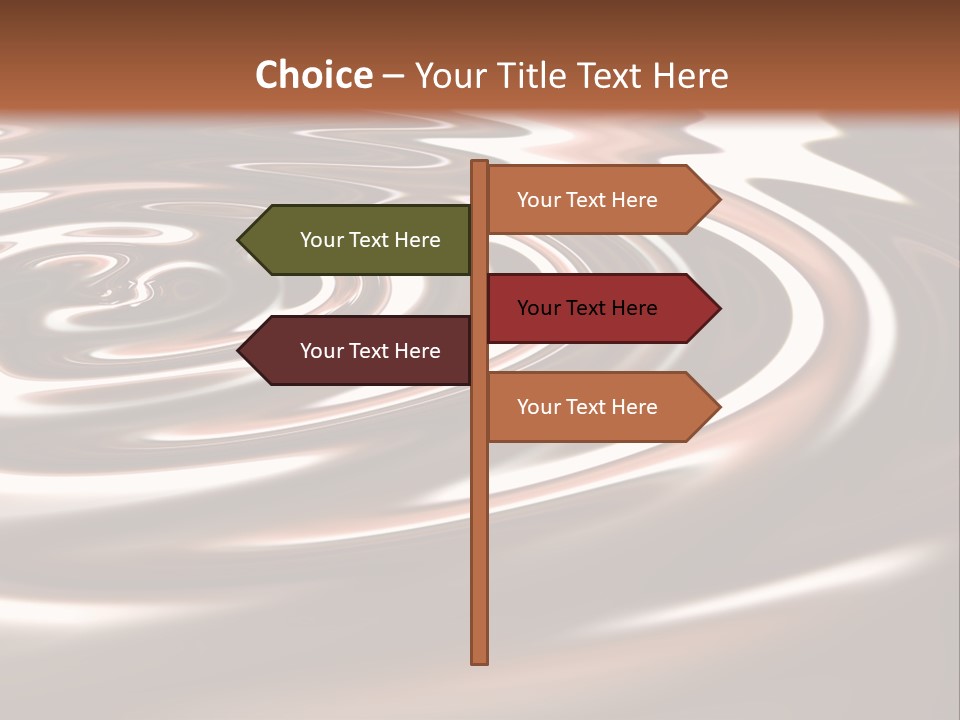 Natural Mask Lava PowerPoint Template
