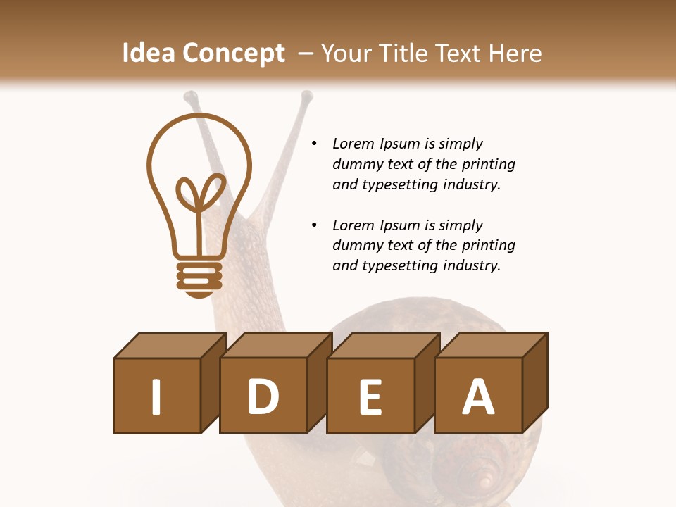 Closeup Sticky Wonderful PowerPoint Template