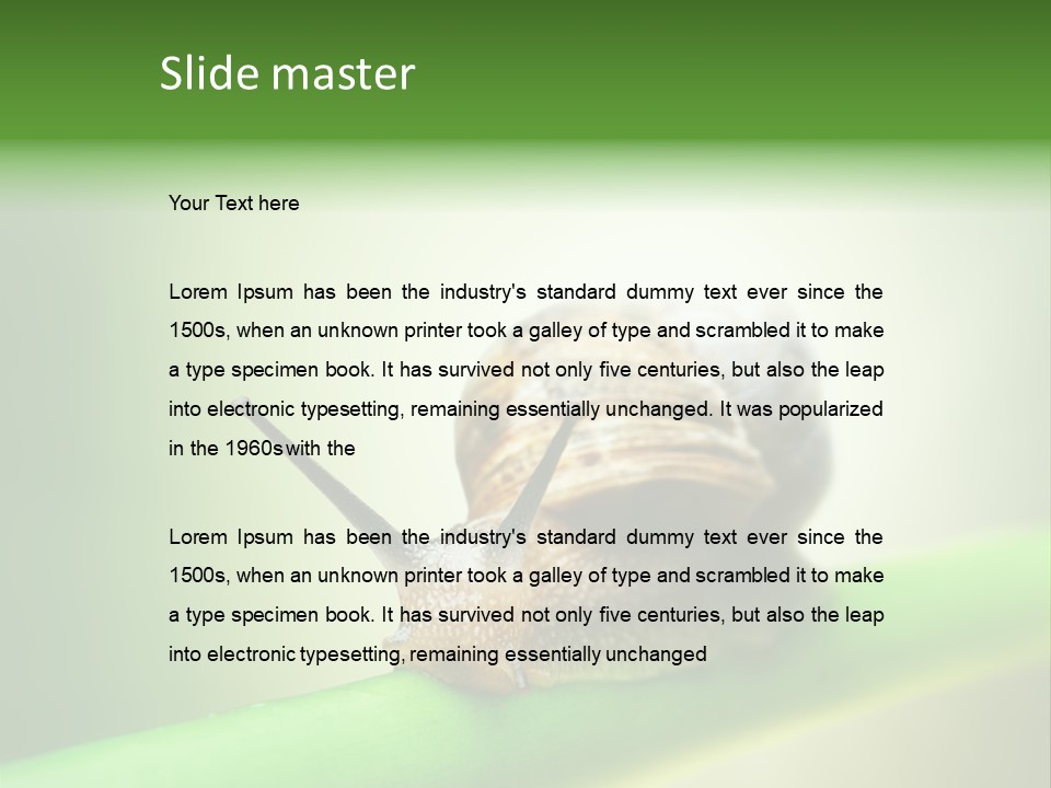 Danger Toxic Snake PowerPoint Template