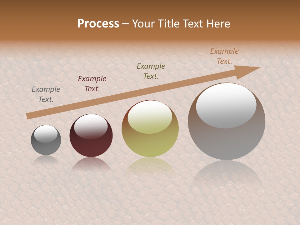 Wasser Snake Braun PowerPoint Template