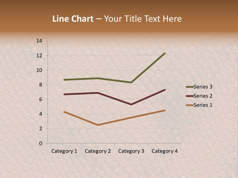 Wasser Snake Braun PowerPoint Template