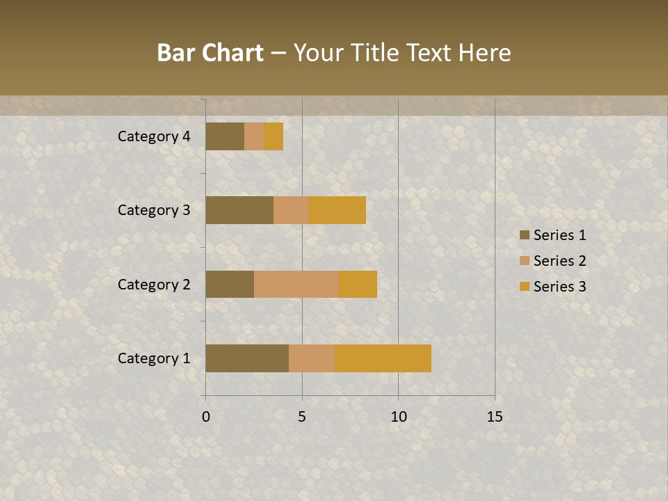 Skin Serpent Rattlesnake PowerPoint Template