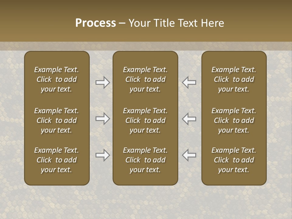 Skin Serpent Rattlesnake PowerPoint Template