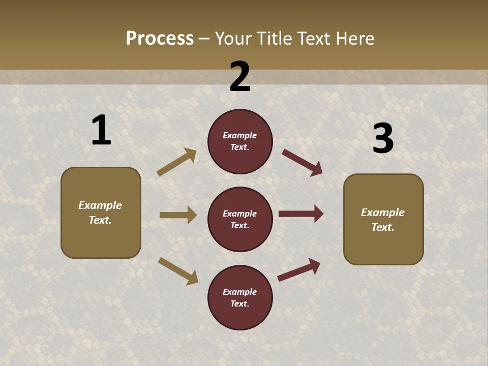 Skin Serpent Rattlesnake PowerPoint Template