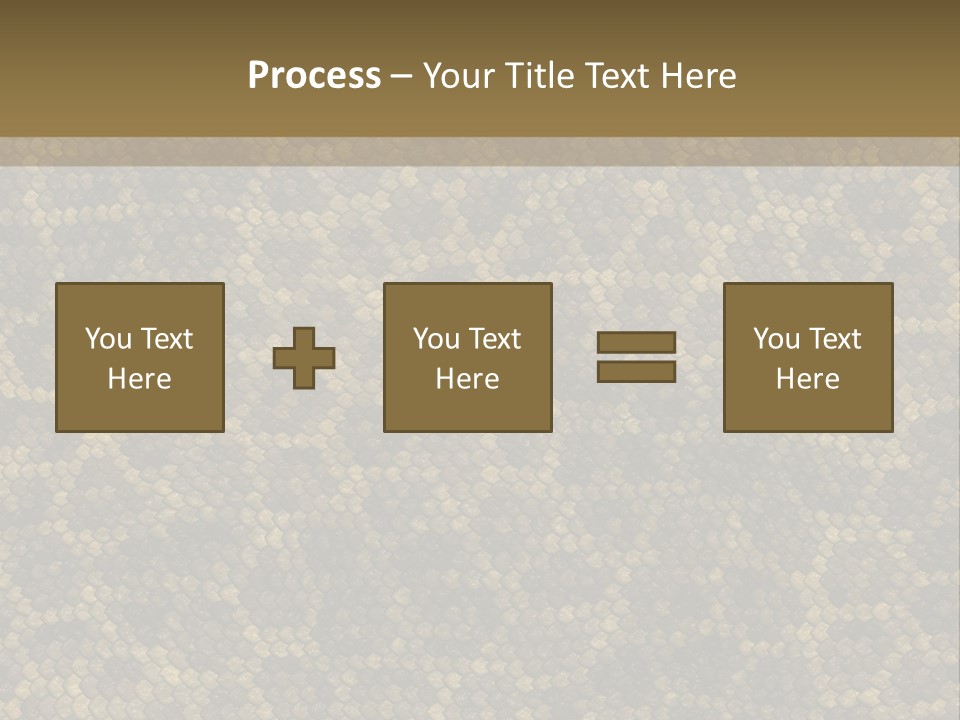 Skin Serpent Rattlesnake PowerPoint Template