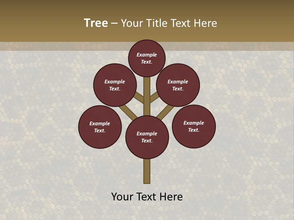 Skin Serpent Rattlesnake PowerPoint Template