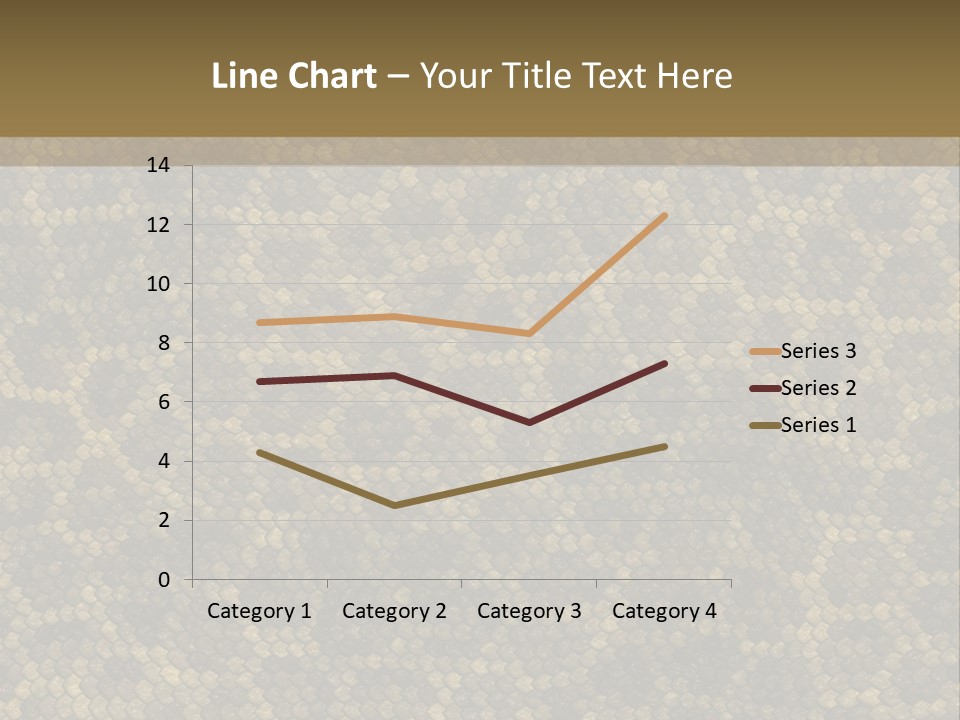Skin Serpent Rattlesnake PowerPoint Template