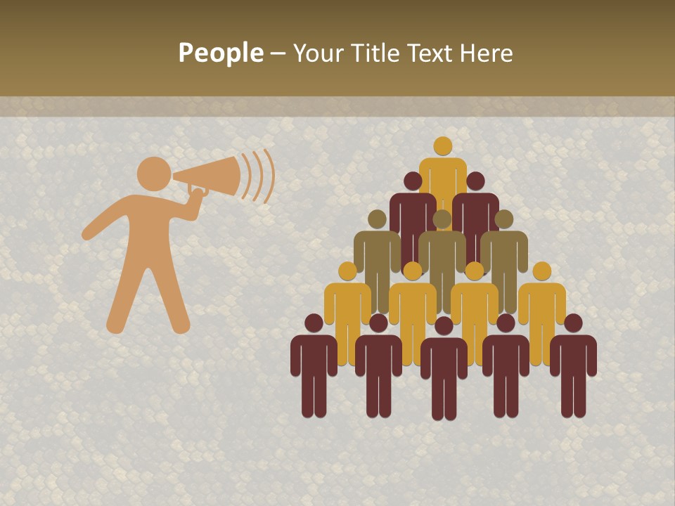 Skin Serpent Rattlesnake PowerPoint Template