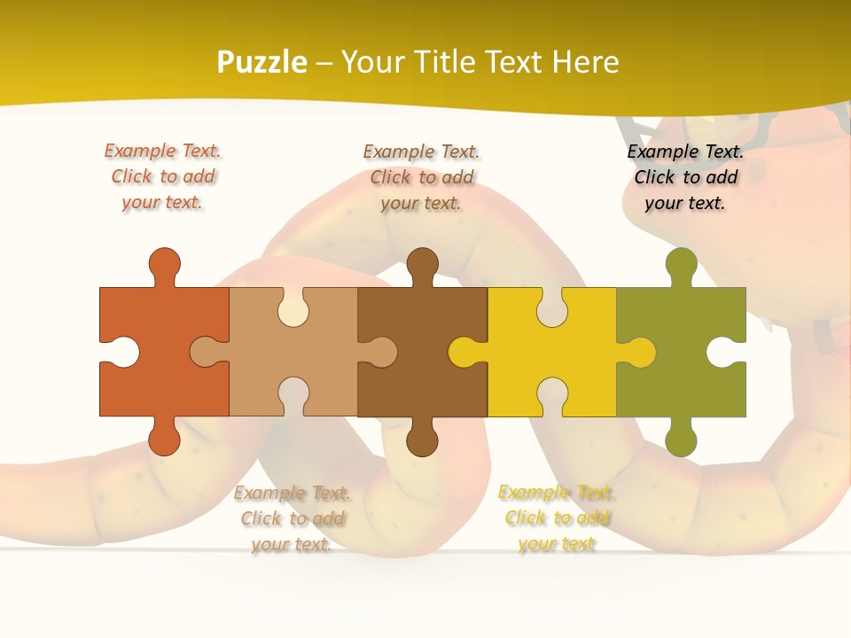 Reptile Mue Snake PowerPoint Template