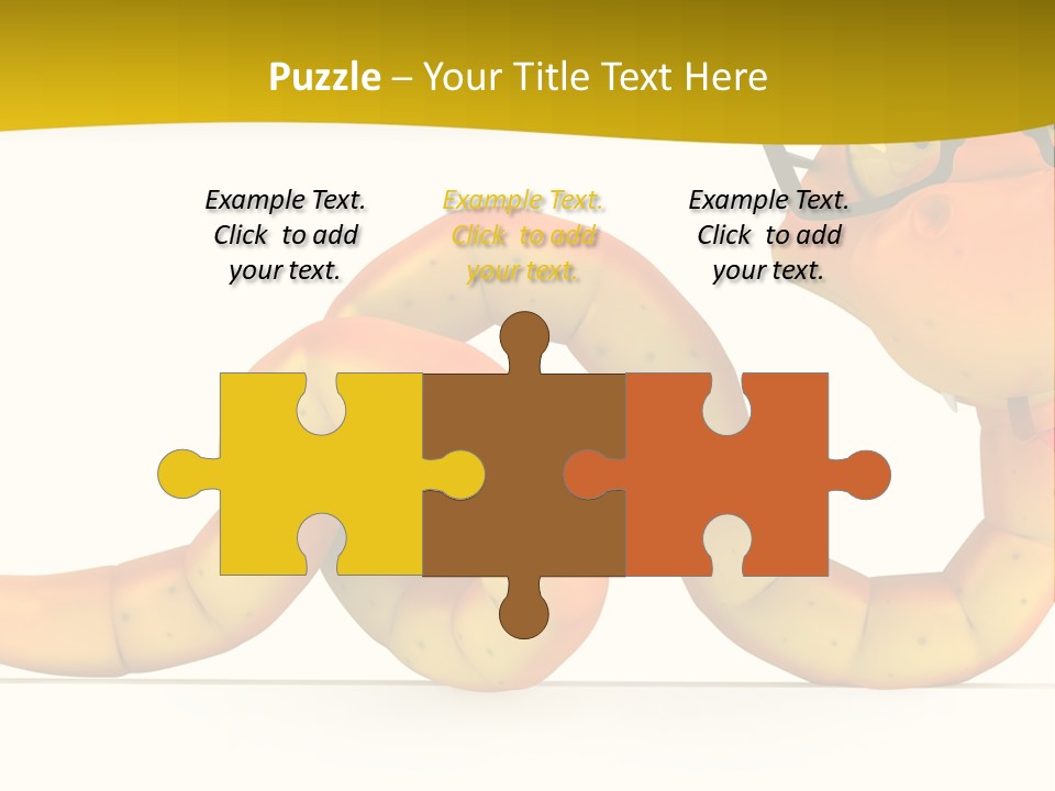 Reptile Mue Snake PowerPoint Template