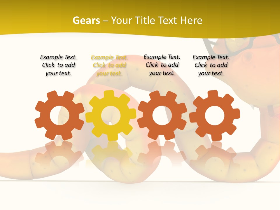 Reptile Mue Snake PowerPoint Template