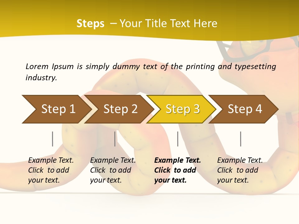 Reptile Mue Snake PowerPoint Template