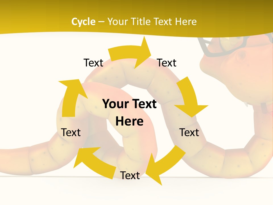 Reptile Mue Snake PowerPoint Template