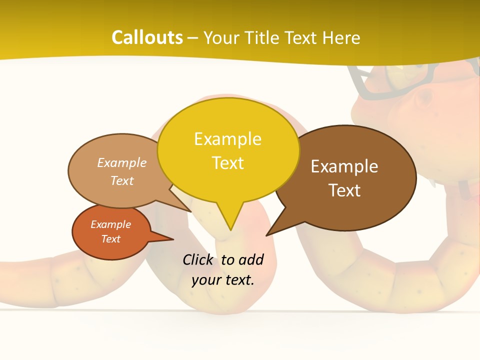 Reptile Mue Snake PowerPoint Template