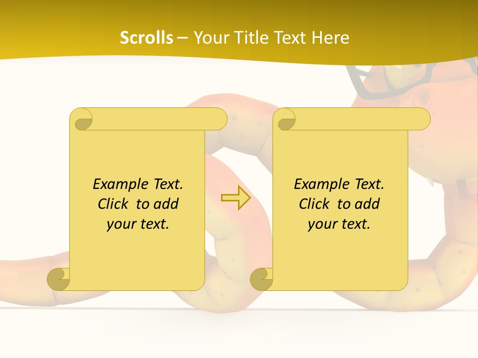 Reptile Mue Snake PowerPoint Template