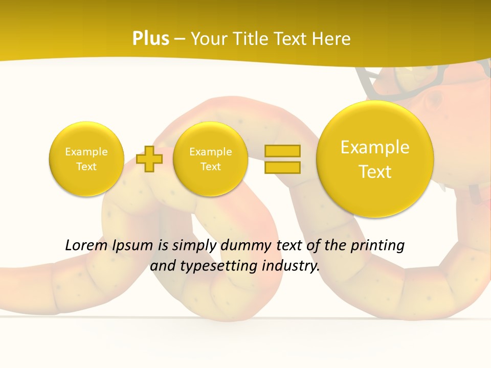 Reptile Mue Snake PowerPoint Template
