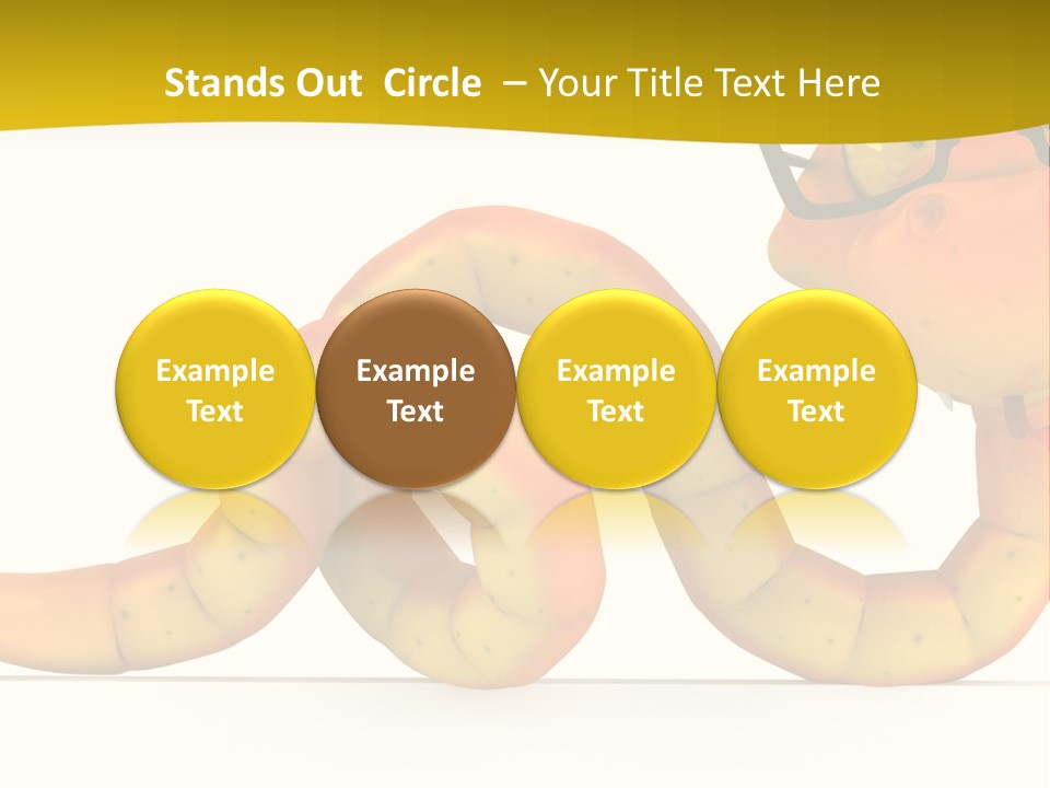 Reptile Mue Snake PowerPoint Template