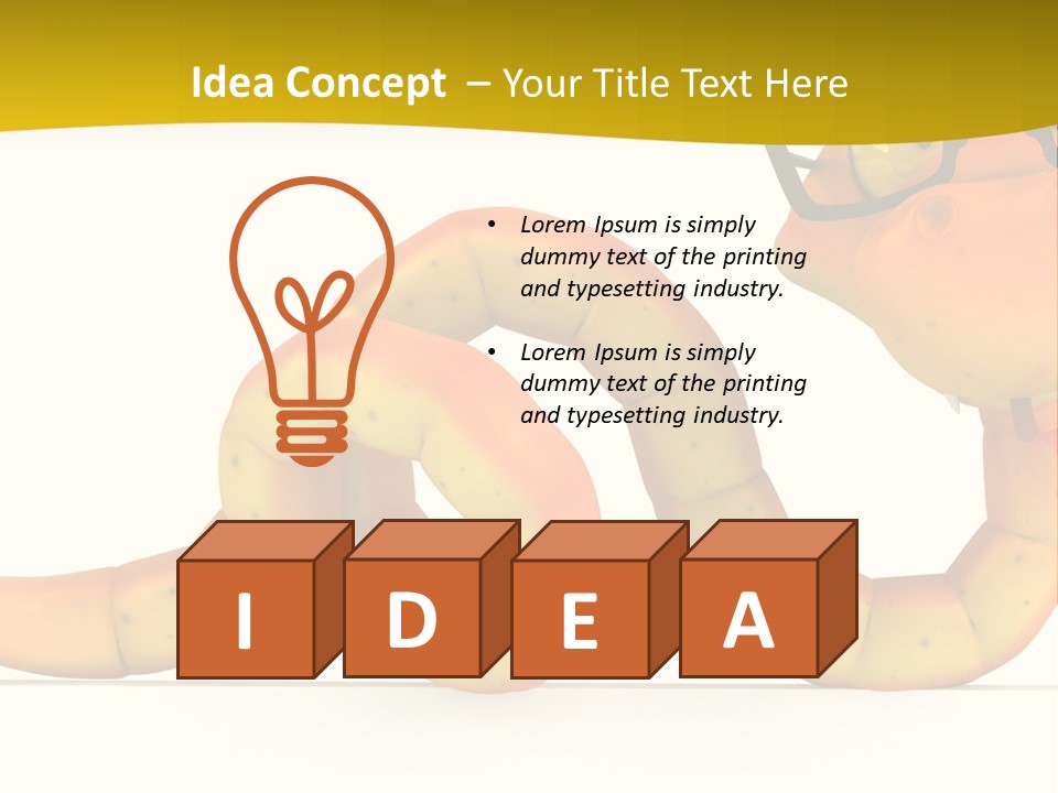 Reptile Mue Snake PowerPoint Template