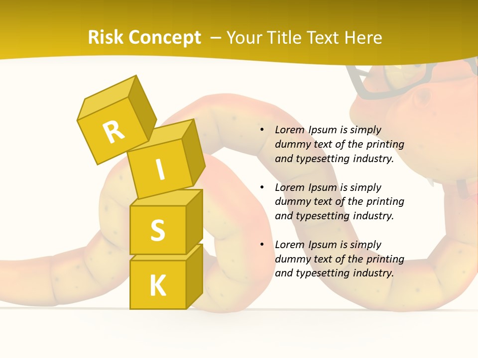 Reptile Mue Snake PowerPoint Template