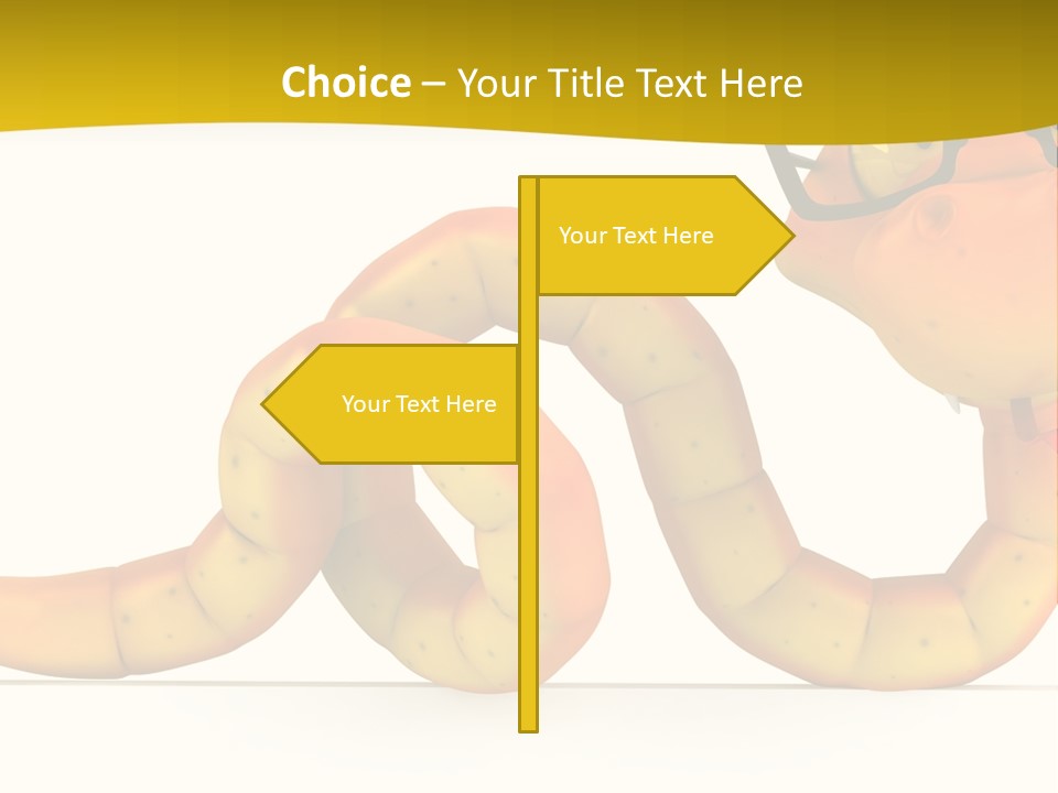 Reptile Mue Snake PowerPoint Template