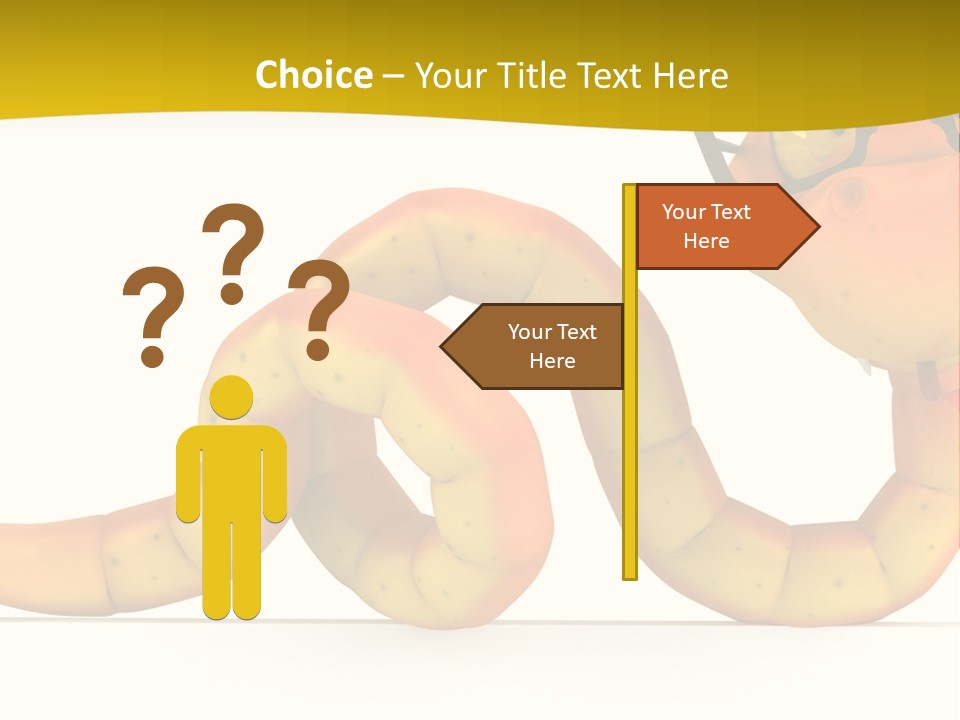 Reptile Mue Snake PowerPoint Template