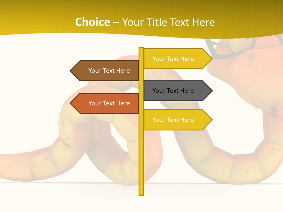 Reptile Mue Snake PowerPoint Template