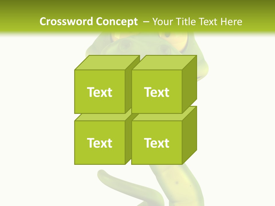 Python Morsure Character PowerPoint Template