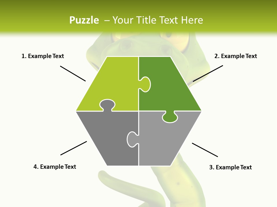 Python Morsure Character PowerPoint Template