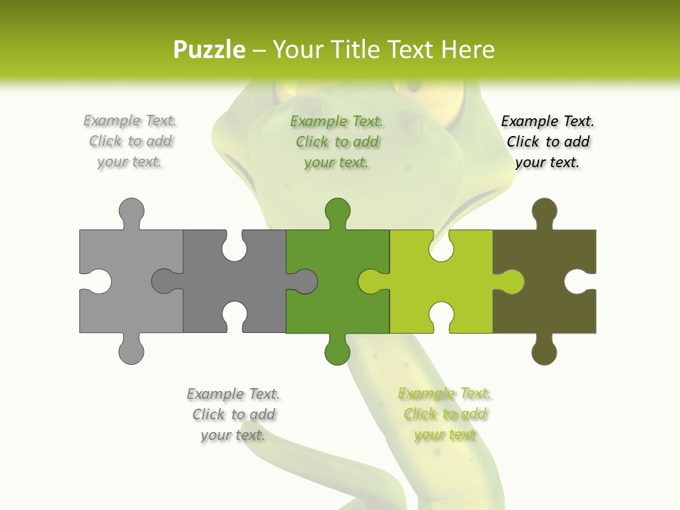 Python Morsure Character PowerPoint Template